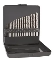 סט מקדחי מתכת קובלט 1.0-10 מ''מ HSS-COBALT KM19 ALPEN