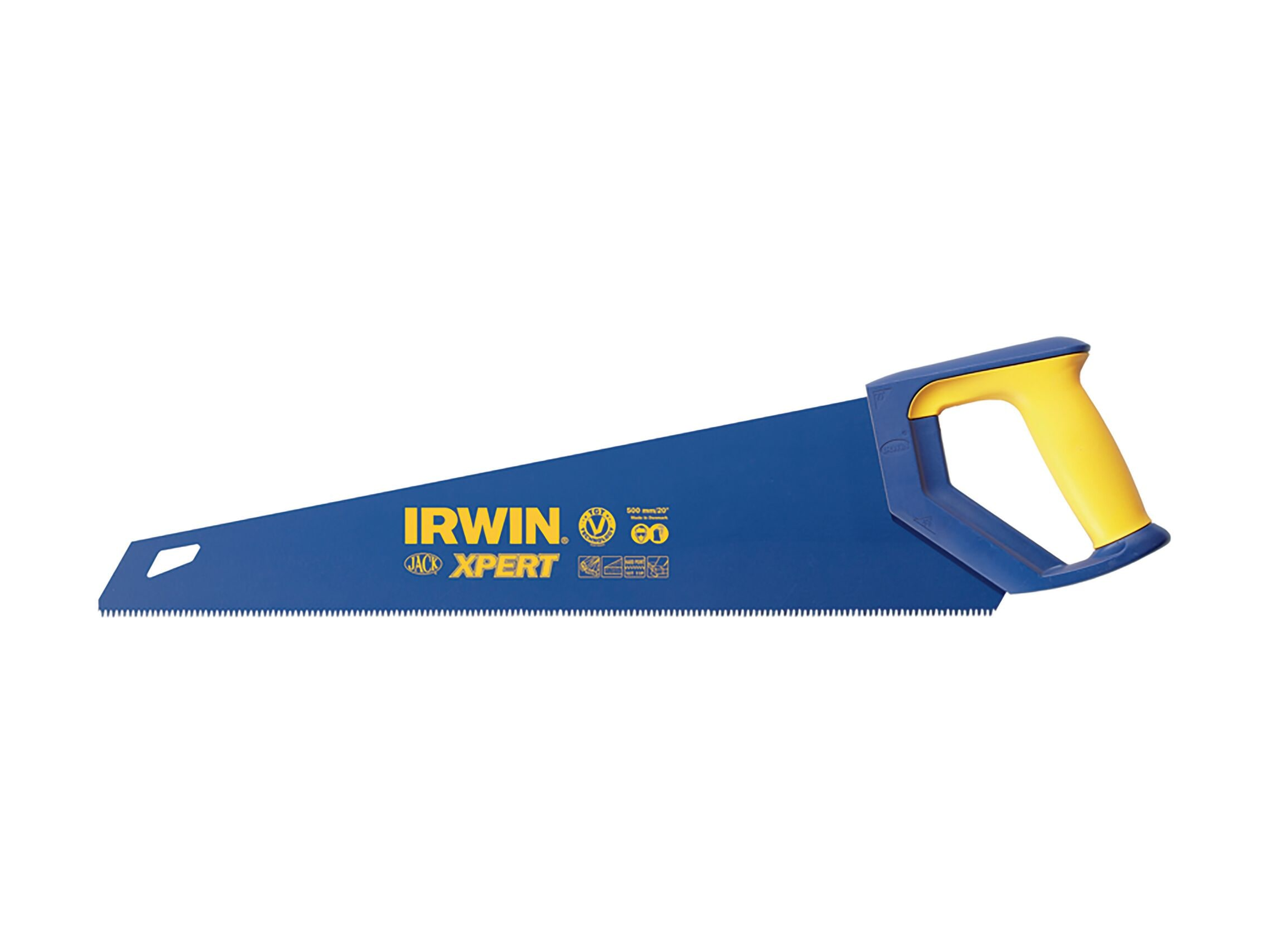 מסור יד לעץ IRWIN אורך 550 מ''מ חיתוך גס ציפוי טפלון כחול