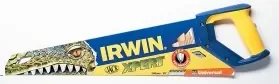 מסור יד לעץ IRWIN אורך 550 מ''מ חיתוך גס ציפוי טפלון כחול