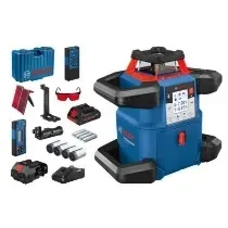 פלס לייזר BOSCH דגם GRL 600 PROCORE 18V 4AH+קולט+שלט