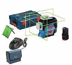 פלס לייזר GLL3-80 CG+BM1 ירוק BOSCH