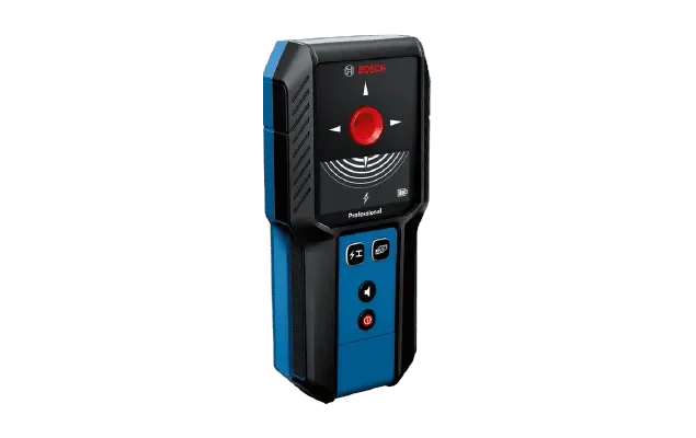 BOSCH GMS 120-27 - גלאי מתכות וחשמל מקצועי לאיתור מתכת, כבלים וניצבי עץ