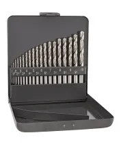 סט מקדחי מתכת 1.0-10 מ''מ (19 י''ח פסיעה כל 0.5 מ''מ) HSS-PRO KM19 אלפן