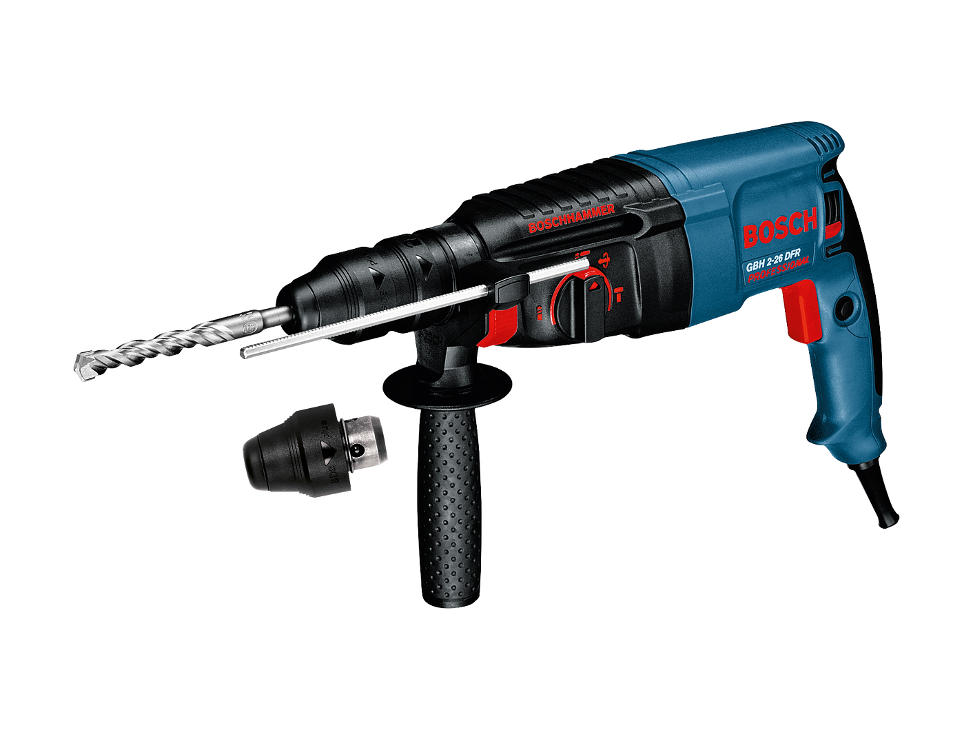 פטישון חשמלי 800W ראש מתחלף GBH 2-26 DFR BOSCH