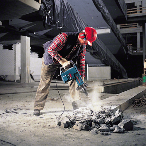 פטיש חציבה חשמלי 1500W כולל איזמל GSH 11 E BOSCH