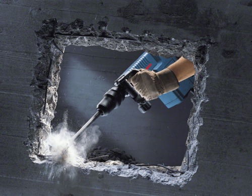 פטיש חציבה חשמלי 1500W כולל איזמל GSH 11 E BOSCH