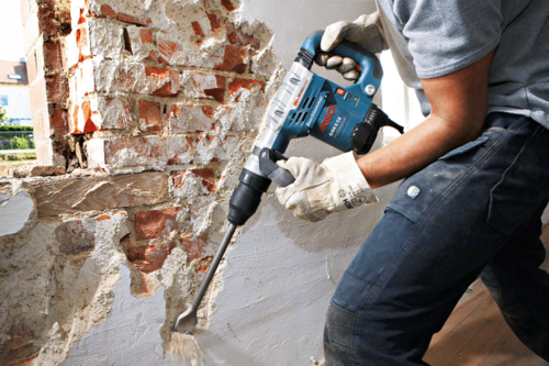 פטיש חציבה חשמלי 1150W כולל איזמל GSH 5CE BOSCH
