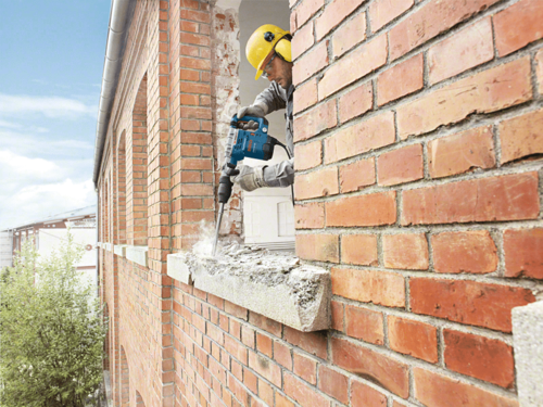 פטיש חציבה חשמלי 1150W כולל איזמל GSH 5CE BOSCH