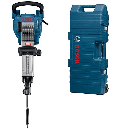 פטיש חציבה חשמלי 1750W לעומס גבוה כולל איזמל GSH 16 BOSCH