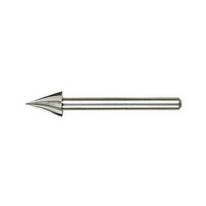 כרסם דרמל HSS מהיר 6.4 מ''מ דגם 125 (זוג כרסמים)