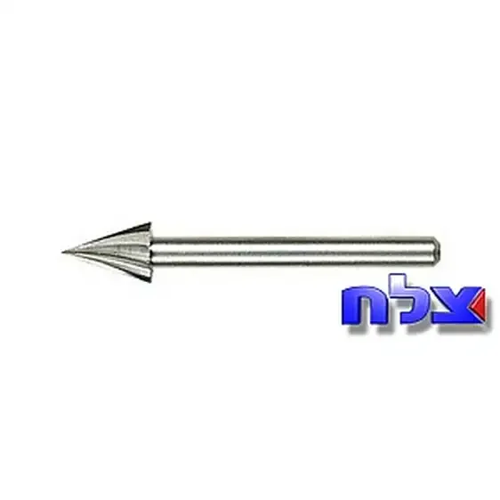 כרסם דרמל HSS מהיר 6.4 מ''מ דגם 125 (זוג כרסמים)