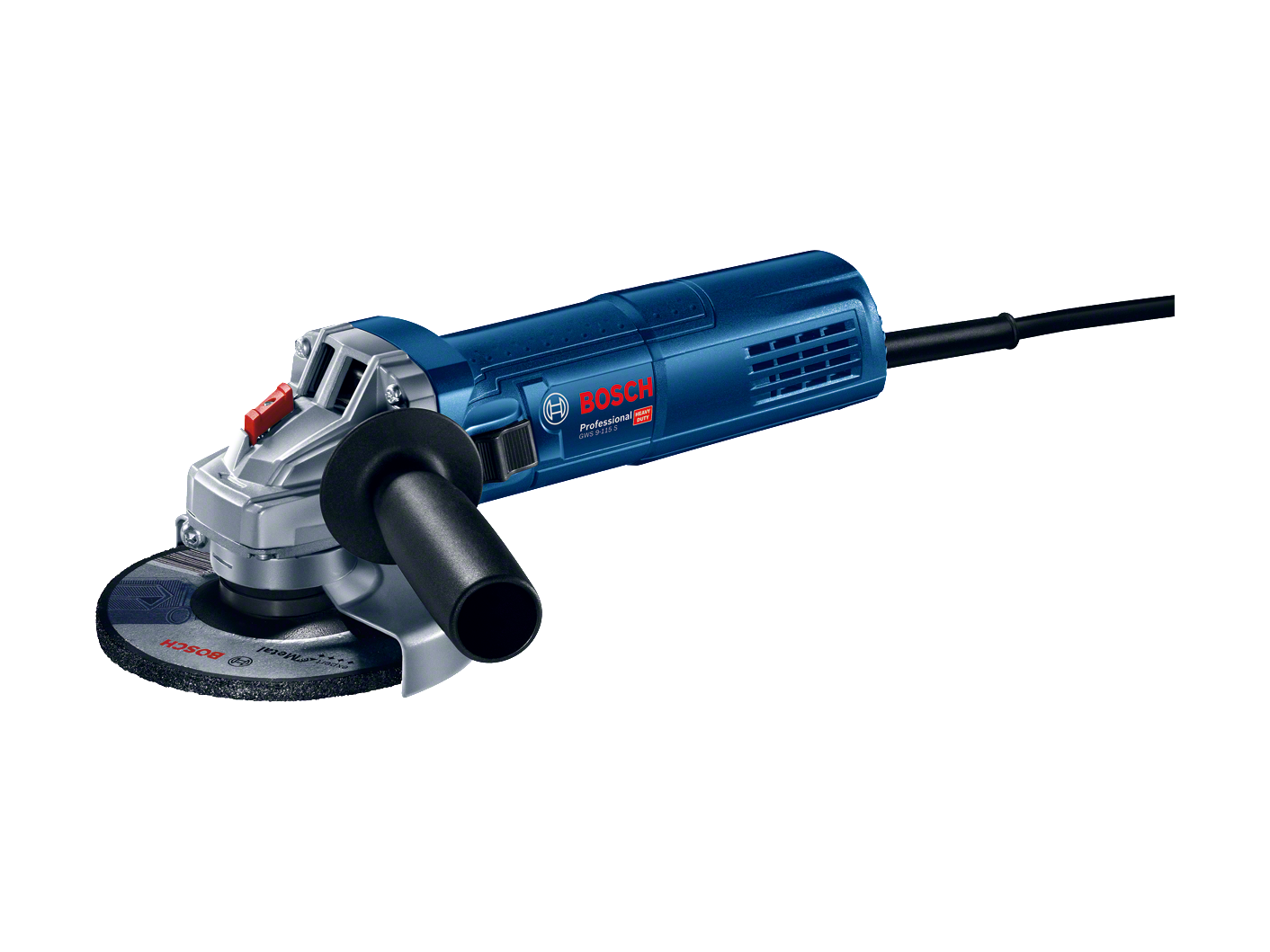 משחזת זווית חשמלית 4.5'' דיסק 115 מ''מ 900W אלקטרונית GWS 9-115S BOSCH