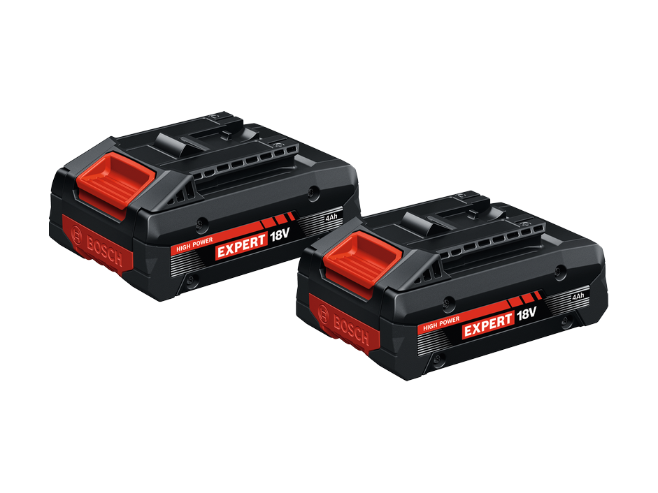 סט 2 סוללות | BOSCH EXPERT 18V 4Ah