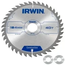 להב וידיה לעץ 184 מ''מ 40 שן חור 30 IRWIN