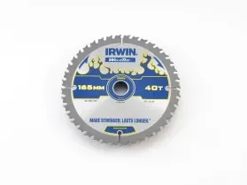 להב וידיה מקצועית 165 מ''מ חור 20 40 שן IRWIN