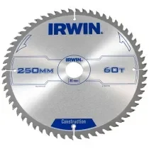 להב וידיה לעץ 250 מ''מ 60 שן חור 30 IRWIN