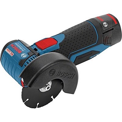 משחזת זווית נטענת 3'' דיסק 76 מ''מ 12V ברשלס גוף בלבד GWS 12V-76 EC BOSCH