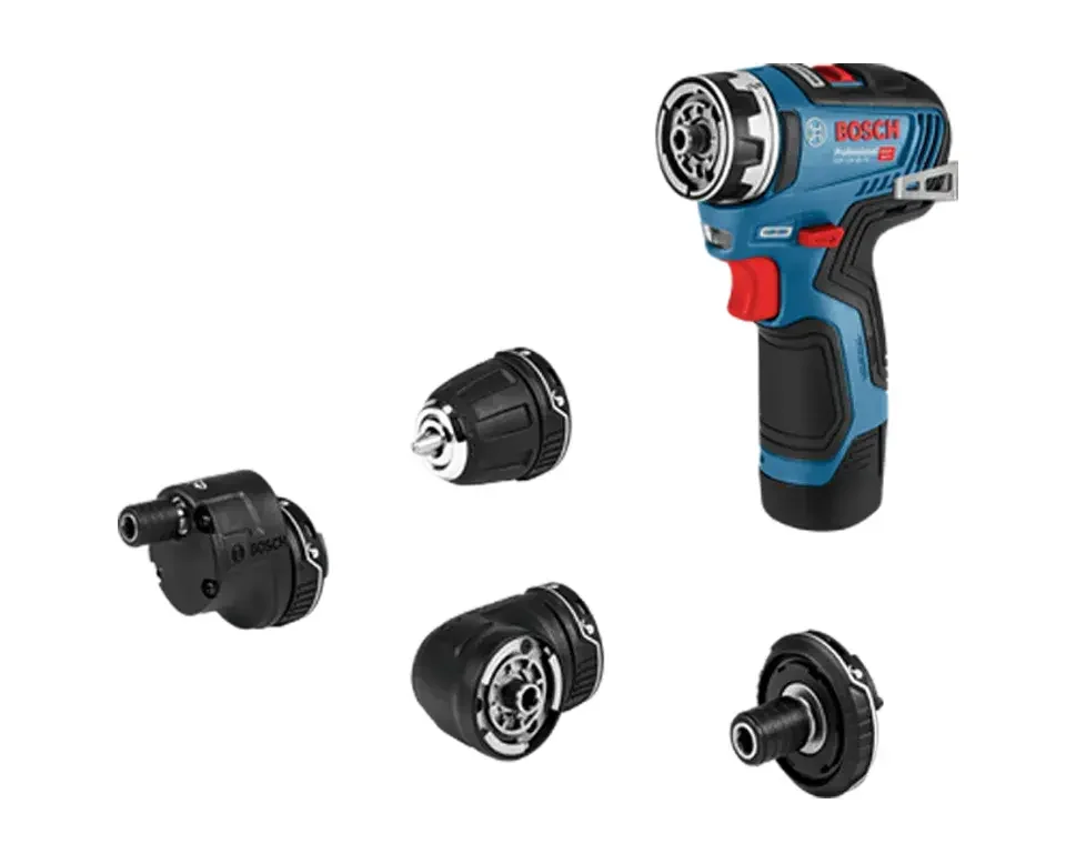 מברגה-מקדחה נטענת ברשלס 12V סוללות 3Ah GSR 12V-35FC BOSCH