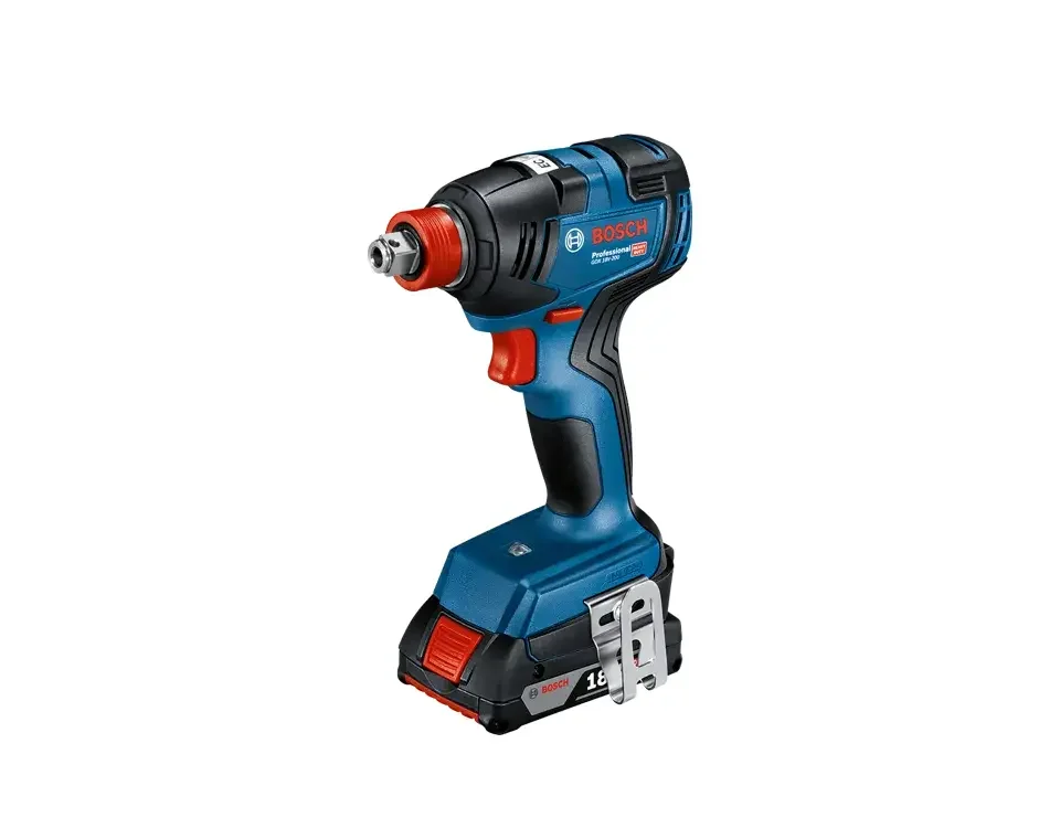 מברגת אימפקט נטענת GDX 18V-200 BOSCH ברשלס 18V (כולל 2 סוללות 4Ah)