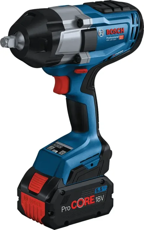 מפתח רטיטה נטען ברשלס 18V גוף בלבד BITURBO 1/2'' GDS 18V-1050H BOSCH
