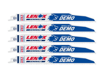 מסורית למסור חרב לעץ עם מסמרים, חילוץ והצלה 966R אורך 229 מ''מ ( 5 יח') LENOX