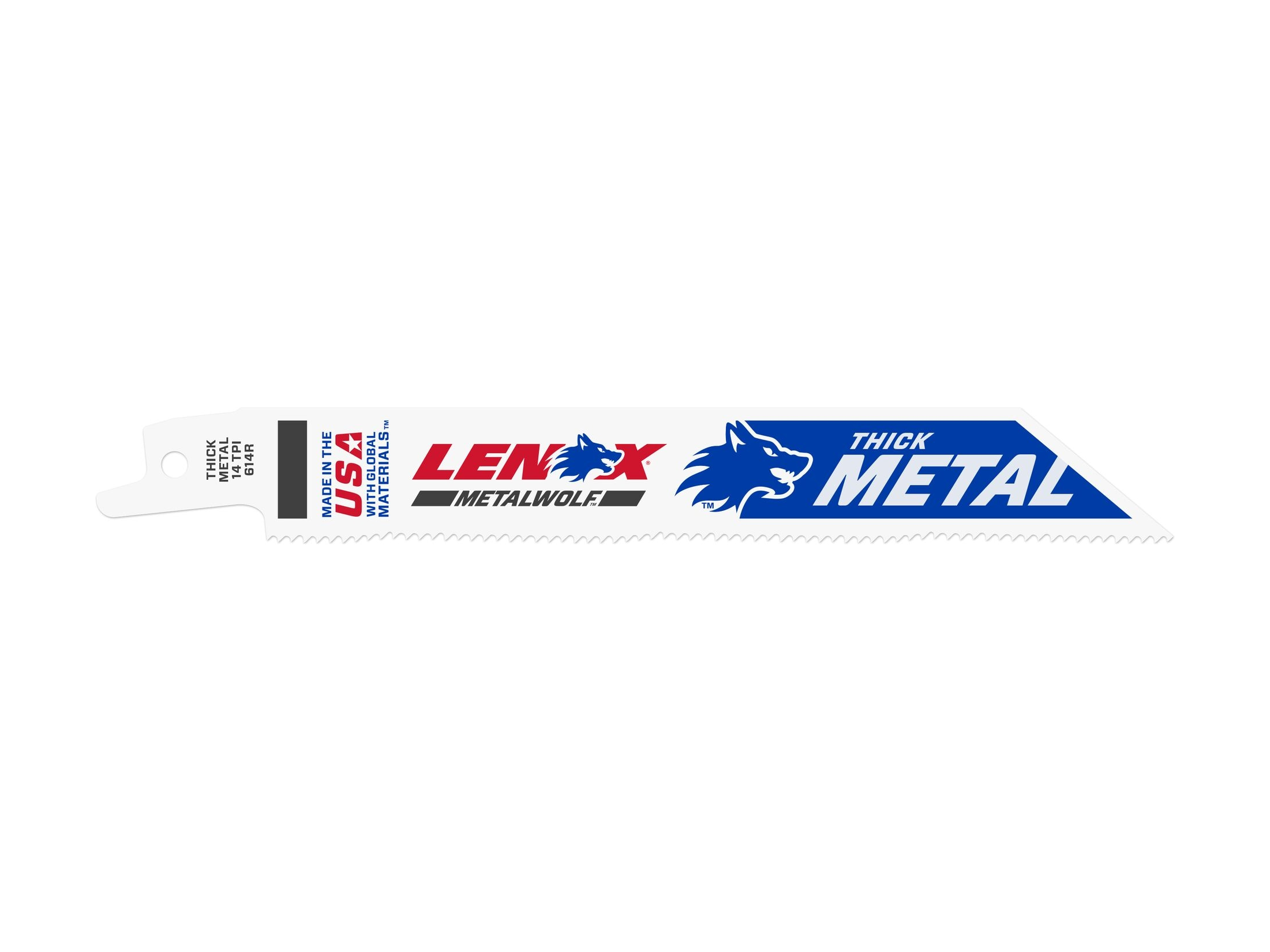 מסורית למסור חרב למתכת 614R אורך 152 מ''מ ( 5 יח') LENOX