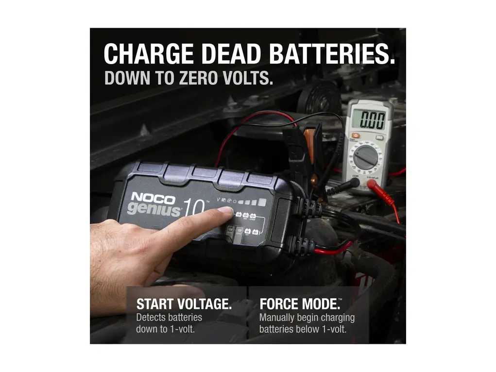 מטען מצברים | NOCO GENIUS10 6V/12V 10A