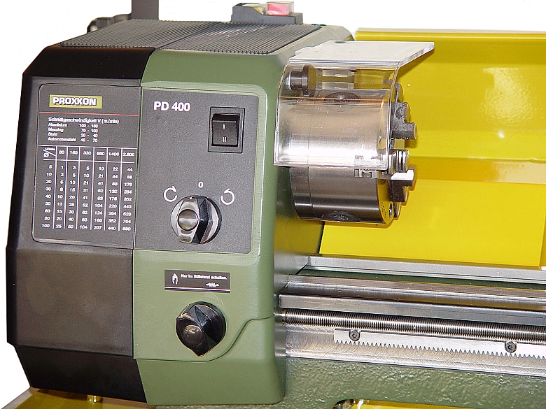מחרטה למתכת PD400 PROXXON
