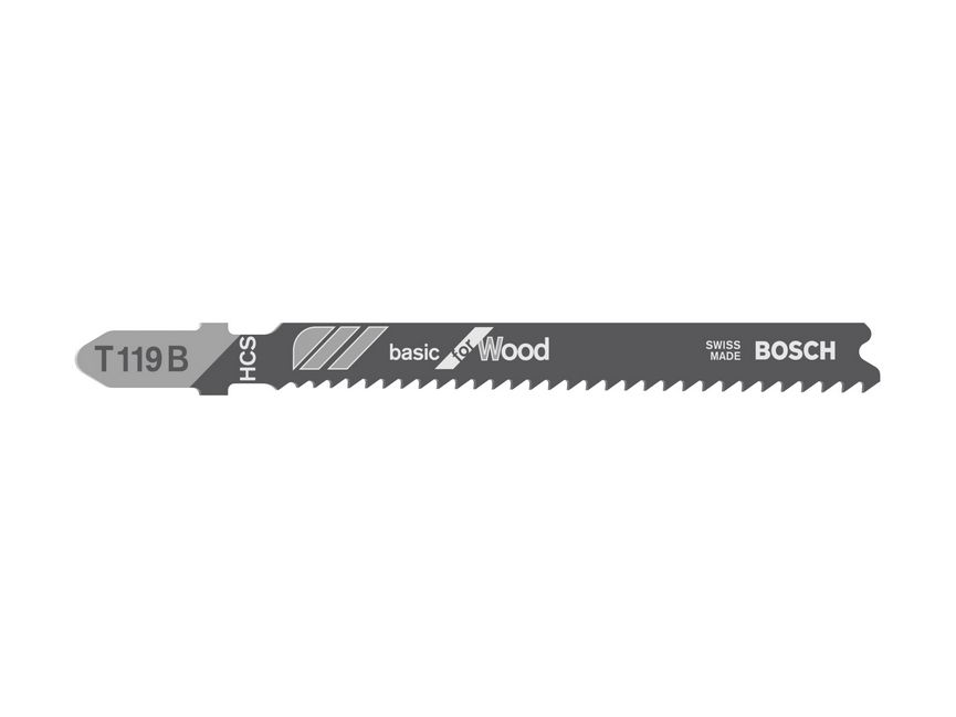 סט להבים T119B לחיתוך עץ (5) BOSCH