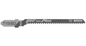 סט להבים T119BO לחיתוך עקומות בעץ (5) BOSCH