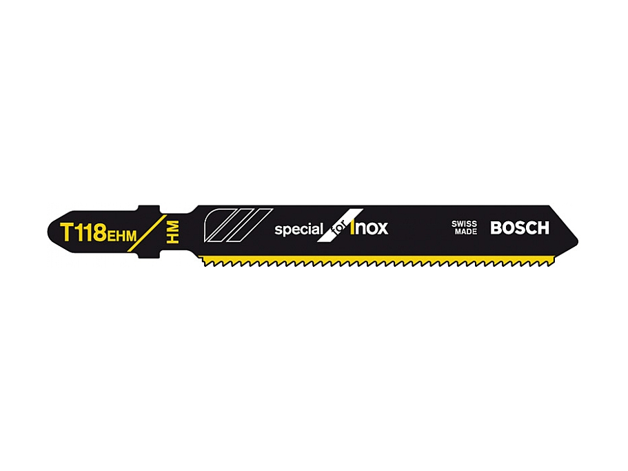 סט להבי וידיה T118EHM לחיתוך נירוסטה (3) BOSCH