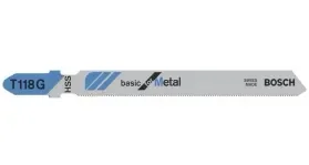 סט להבים T118G לחיתוך מתכת 0.5-1.5 (5) BOSCH