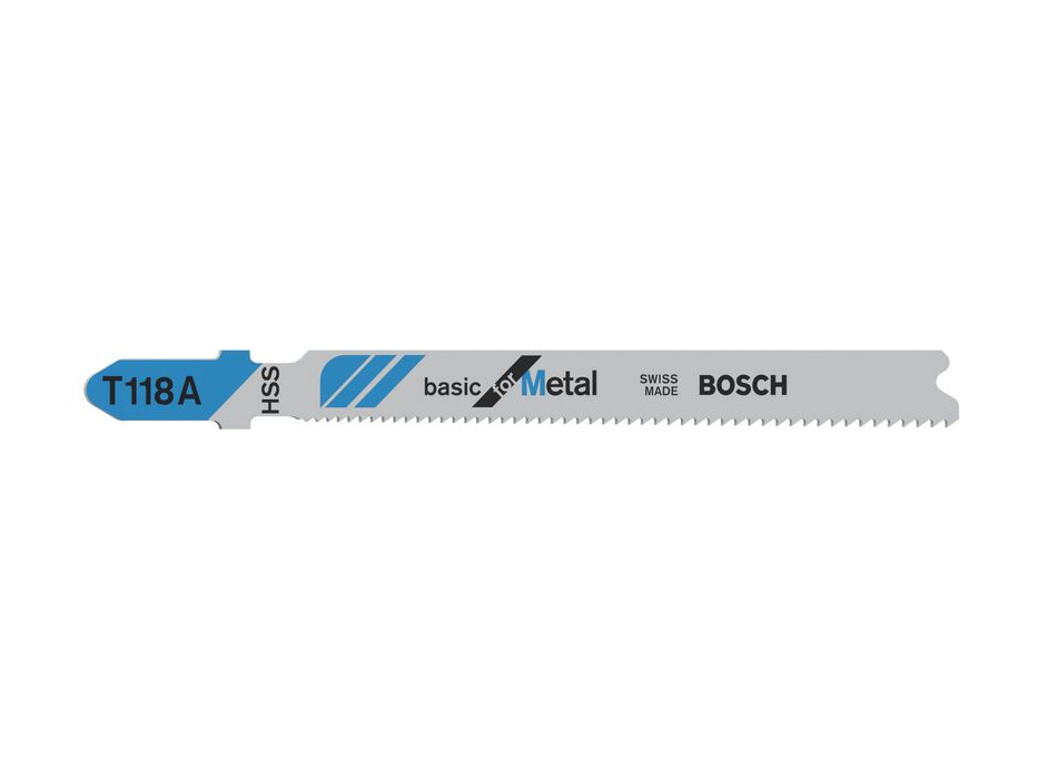 סט להבים T118A לחיתוך מתכת 1-3 (5) BOSCH