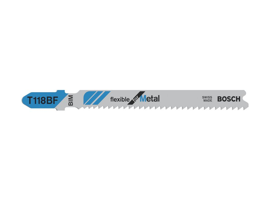סט להבים T118BF להב בי-מטאל לחיתוך מתכת (5) BOSCH