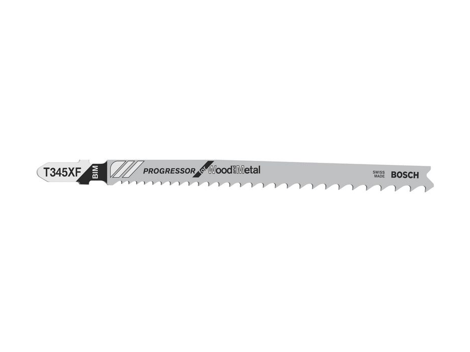 סט להבי פרוגרסור T345XF לחיתוך עץ ומתכת (5) BOSCH