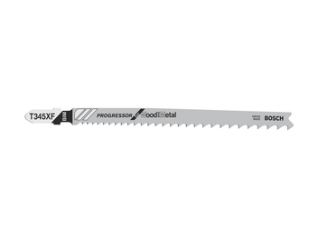 סט להבי פרוגרסור T345XF לחיתוך עץ ומתכת (5) BOSCH