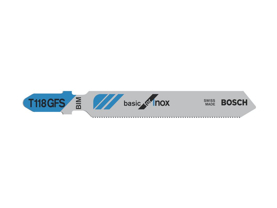סט להבים INOX T118 GFS לחיתוך נירוסטה (5) BOSCH