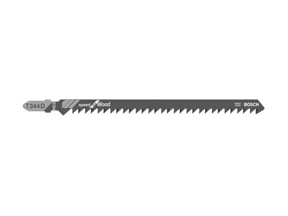 סט להבים T344D לחיתוך עץ עבה (3) BOSCH