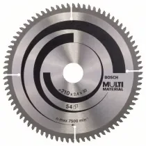 להב וידיה רב שימושית 8/1/4 אינץ', 80 שן, חור 30 מ''מ BOSCH
