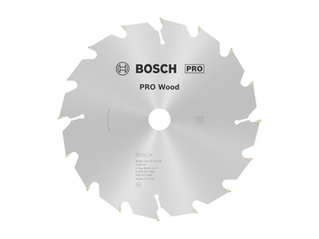 להב וידיה 7/1/4 אינץ' לעץ, 16 שן, חור 20 מ''מ BOSCH