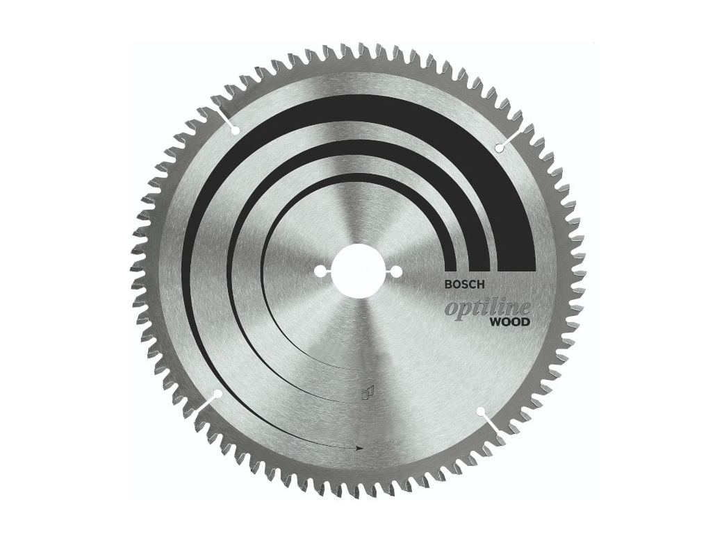 להב וידיה 10 אינץ' לעץ, 80 שן, חור 30 מ''מ BOSCH