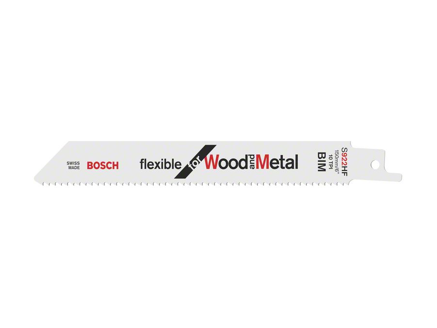 סט להבים S922HF למסור חרב לחיתוך עץ ומתכת (5) BOSCH