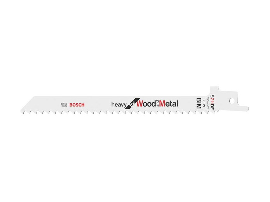 סט להבים S711DF למסור חרב לחיתוך עץ ומתכת (5) BOSCH
