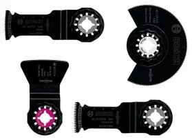 סט 4 להבים STARLOK משולב לרצפים BOSCH