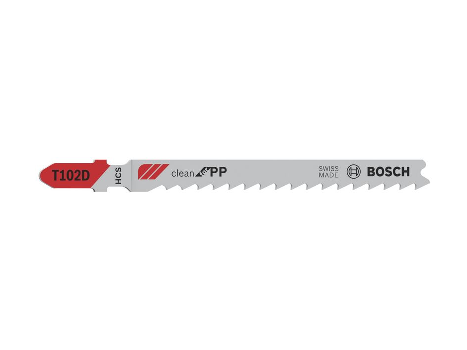 סט להבים T102D לחיתוך פוליפרופילן (5) BOSCH