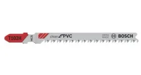 סט להבים T102H לחיתוך BOSCH (5) PVC
