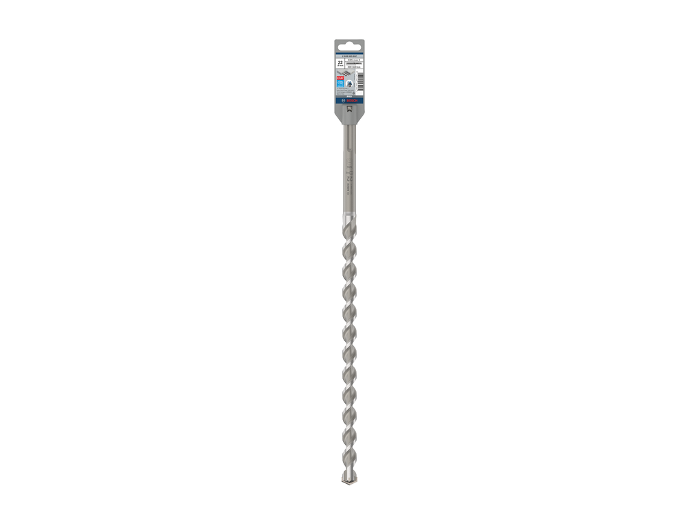 מקדח לבטון | BOSCH SDS-max-4 22x400x520