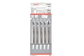 סט להבים T308B לחיתוך נקי במיוחד בעץ (5) BOSCH EXPERT
