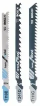 סט להבים לג'יקסון מעורב עץ+מתכת BOSCH