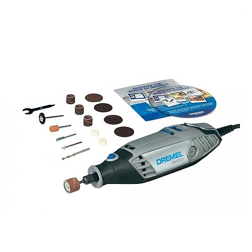 מולטיטול DREMEL דגם 3000JA (ללא ציר גמיש + 15 אביזרים)